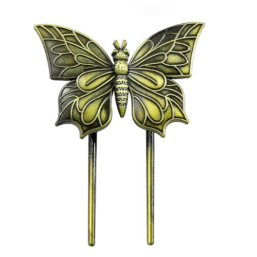 LZZEM Vintage Metall Schmetterling Buchclip Hände frei Journal Schreibmappe Reise Notizbuch Messing Seitenclip Elegantes Lesezeichen mit einzigartigem Schmetterlings-Design Perfektes Geschenk für LZZEM Vintage Metall Schmetterling Buchclip Hände frei Journal Schreibmappe Reise Notizbuch Messing Seitenclip Elegantes Lesezeichen mit einzigartigem Schmetterlings-Design Perfektes Geschenk für von LZZEM