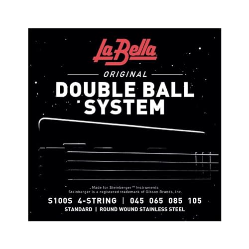 La Bella Bass S100S Double Ball 045/105, Saiten für Headless E-Bass von La Bella