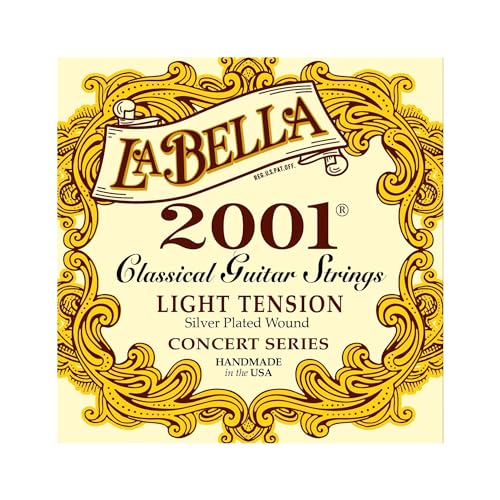 La Bella Classic 2001 LT, Saiten für Konzertgitarre, Light von La Bella