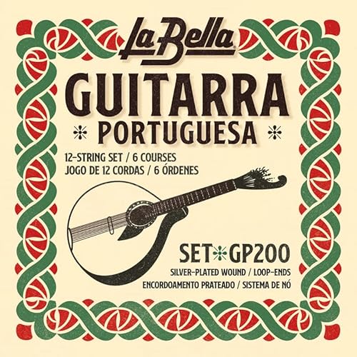 La Bella GP200 Guitarra Portuguesa Saiten von La Bella