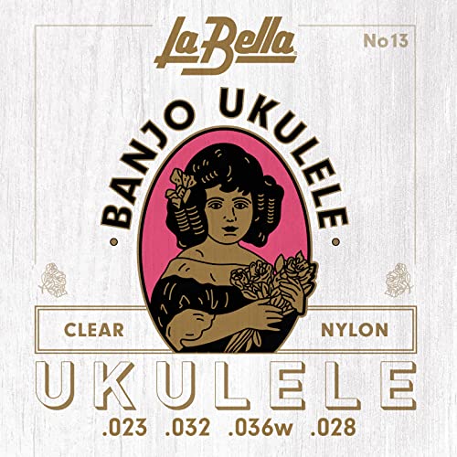 La Bella Set 13 Banjo Ukulele Saiten, rot von La Bella