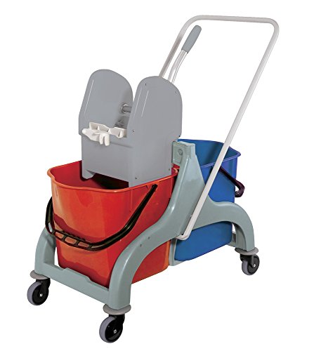 Die briantina car00281 a Wagen Jack, 2 Eimer + 1 Wringer, 34L von La Briantina