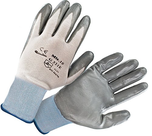 Die briantina gua04349 a Handschuhe Kochtopf, grau, Größe 8-m von La Briantina