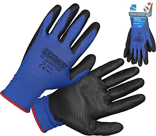 La Briantina Arbeitshandschuhe Sicherer Griff Light, Farbe Blau, Größe 7/S, GUA04753A La Briantina Arbeitshandschuhe Sicherer Griff Light, Farbe Blau, Größe 7/S, GUA04753A von La Briantina