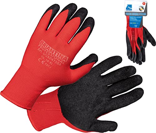 La Briantina Arbeitshandschuhe Sicherer Griff Strong, Größe Damen 7/S, Farbe Rot, GUA04749A La Briantina Arbeitshandschuhe Sicherer Griff Strong, Größe Damen 7/S, Farbe Rot, GUA04749A von La Briantina