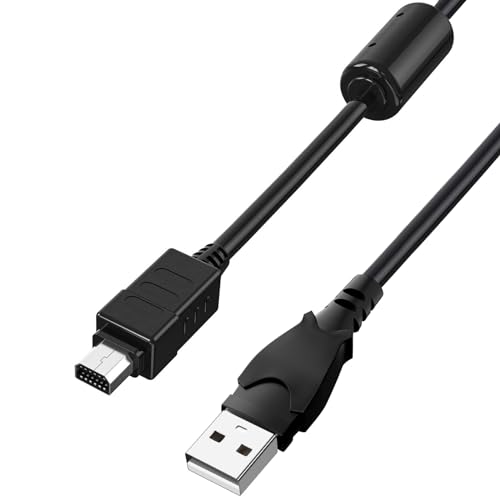 Hochwertiges USB-Kabel für Olympus-Digitalkameras, USB-Kabel CB-USB 5/CB-USB6, funktioniert mit Olympus-Modellen SP310, SP320, SP350 und mehr von La Brodée