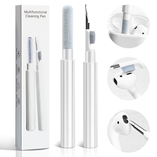 Airpod-Reinigungsset, Multifunktions Ohrstöpsel-Stift Kopfhörer Reinigungs-Sets, Airpod Zubehör Reinigungsstift für Handy, Bluetooth-Kopfhörer, Tastaturen, Telefon, Kopfhörer Ladebox von La Brodée