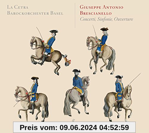 Brescianello: Concerti, Sinfonie, Ouverture von La Cetra Barockorchester Basel