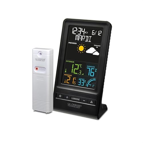 La Crosse Technology - WS6819 Wetterstation mit Wettervorhersage und Farbdisplay - Schwarz La Crosse Technology - WS6819 Wetterstation mit Wettervorhersage und Farbdisplay - Schwarz von La Crosse Technology