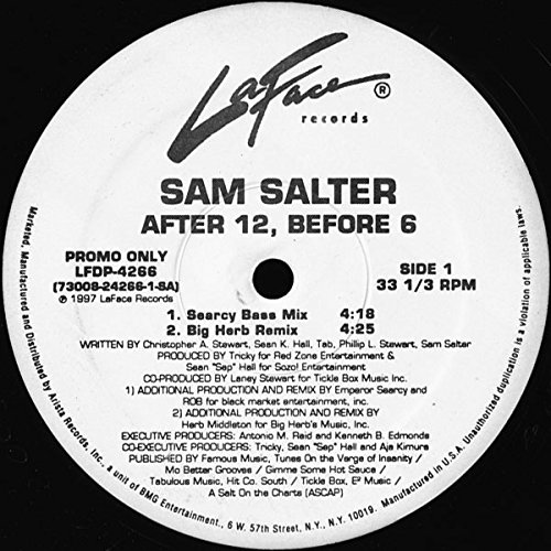 After 12 Before 6 [Vinyl LP] von La Face