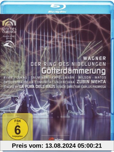 WAGNER: Götterdämmerung (staged by La Fura dels Baus) - Zubin Mehta [Blu-Ray] von La Fura dels Baus