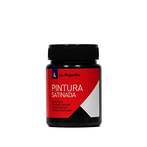 Die Fliege Satin 110616 Malerei L-22, Schwarz, 75 ml von La Pajarita
