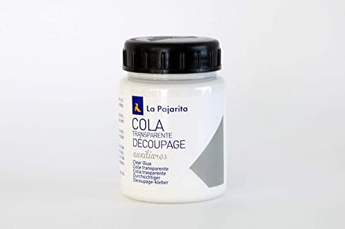 Pajarita 197716 – Kleber Decoupage Allround, 75 ml, Farbe Weiß von La Pajarita