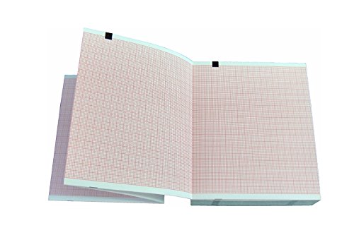 tecnocarta Paket von Thermopapier für ECG Kompatibel mit Schiller Argus Lifecare 2.157.031 von Tecnocarta