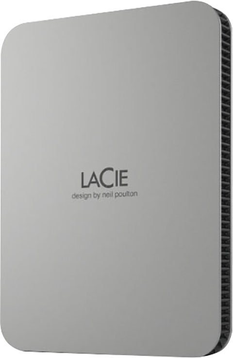 LaCie Mobile Drive (2022) externe HDD-Festplatte (4 TB) 130 MB/S Lesegeschwindigkeit von LaCie
