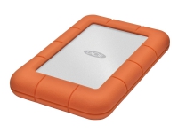 LaCie Rugged Mini, 2000 GB, 3.2 Gen 1 (3.1 Gen 1), 5400 RPM, Orange, Silber von LaCie