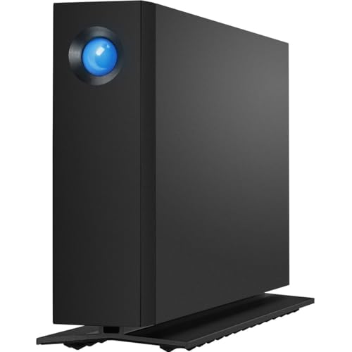 LaCie d2 Professional 20TB, externe Festplatte, 3.5 Zoll, PC & Mac, schwarz, inkl. 5 Jahre Rescue Service, Modellnr.: STHA20000800 von LaCie