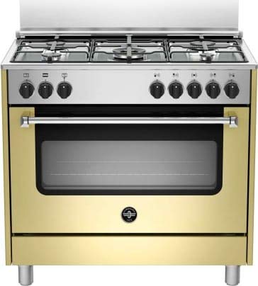 Gaskocher mit Grill 90x60 cm Nr. 5 Brenner, creme Gaskocher mit Grill 90x60 cm Nr. 5 Brenner, creme von LaGermania