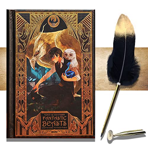 LaVenty Journal Notizbuch Tagebuch Fantastic Beasts Journal Notebook Wizard Party Geschenk Geburtstag Geschenk Wizard Schule Party Dekoration LaVenty Journal Notizbuch Tagebuch Fantastic Beasts Journal Notebook Wizard Party Geschenk Geburtstag Geschenk Wizard Schule Party Dekoration von LaVenty
