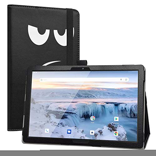 Labanem a Schutzhülle mit Archos T101 4G, Slim Fit PU-Leder, dünne und Faltbare Schutzhülle für Archos T101 4G Tablet – Don't Touch von Labanem