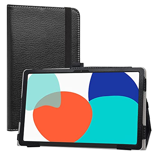 Labanem a Schutzhülle mit Blackview Tab 11, Slim Fit PU-Leder, dünn und faltbar, für 10,36 Zoll Blackview Tab 11 Tablet – Schwarz BTKJ718-1 von Kopeme