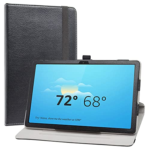 Labanem Kompatibel mit Lenovo Tab M10 Plus 3rd Gen Hülle, 360°Drehbarer Cover Kunstleder Schutzhülle Tasche Etui mit Ständerfunktion für 10.61" Lenovo Tab M10 Plus 3rd Gen Tablet - Schwarz Labanem Kompatibel mit Lenovo Tab M10 Plus 3rd Gen Hülle, 360°Drehbarer Cover Kunstleder Schutzhülle Tasche Etui mit Ständerfunktion für 10.61" Lenovo Tab M10 Plus 3rd Gen Tablet - Schwarz von Ewbob