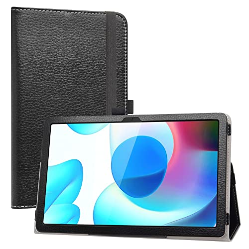 Labanem Kompatibel mit Realme Pad RMP2103 Hülle, Slim Fit Folio PU Leder dünne Schutzhülle Schale Etui Tasche für 10.4" Realme Pad RMP2103 Tablet - Schwarz Labanem Kompatibel mit Realme Pad RMP2103 Hülle, Slim Fit Folio PU Leder dünne Schutzhülle Schale Etui Tasche für 10.4" Realme Pad RMP2103 Tablet - Schwarz von Labanem