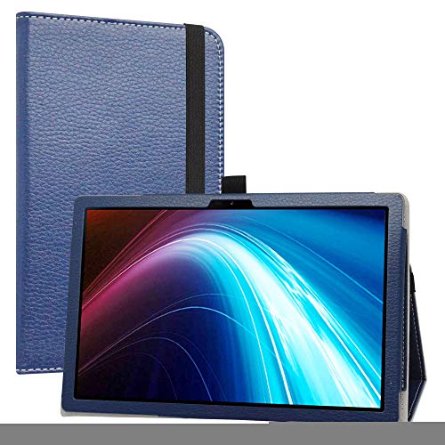 Labanema Kompatibel mit Dragon Touch Notepad 102 Hülle, Slim Fit Folio PU Leder dünne Schutzhülle Schale Etui Tasche für 10.1" Dragon Touch Notepad 102 /Winnovo P20 /TECLAST P20HD Tablet - Blau von Labanem