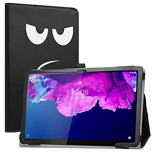 Labanema Kompatibel mit Lenovo Tab P11 Hülle, Slim Fit Folio PU Leder dünne Schutzhülle Schale Etui Tasche für 11" Lenovo Tab P11 /P11 Plus /P11 5G (TB-J606F /J616F /J607Z) Tablet - Don't Touch von Labanem