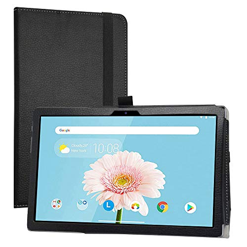 Labanema Kompatibel mit Teclast P20HD Hülle, Slim Fit Folio PU Leder dünne Schutzhülle Schale Etui Tasche für 10.1" Teclast P20HD /Teclast M40 Tablet - Schwarz von Labanem
