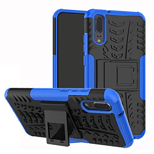 Labanema Huawei P20 Hülle, Abdeckung Cover schutzhülle Tough Strong Rugged Shock Proof Heavy Duty Case Für Huawei P20-Blau von Labanema