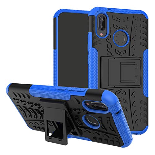 Labanema Hülle Für Huawei P20 Lite, Abdeckung Cover schutzhülle Tough Strong Rugged Shock Proof Heavy Duty Case Für Huawei P20 Lite - Blau von Labanema