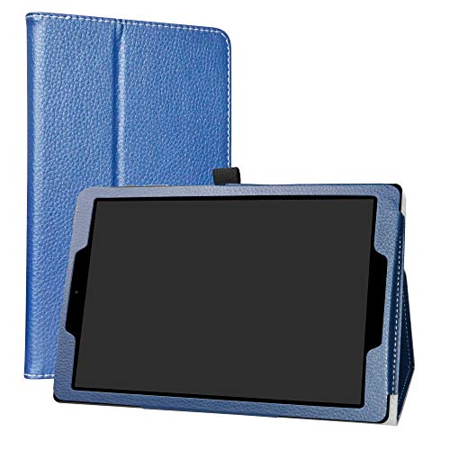 Labanema Hülle für CHUWI HiPad X, Slim Fit Folio PU Leder dünne Kunstleder Schutzhülle Cover Schale Etui Tasche für CHUWI HiPad X 10,1 Zoll Tablet - Blau von Labanema