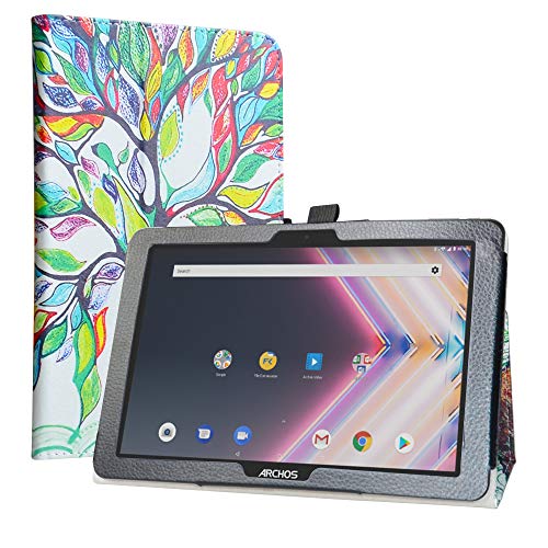 Labanema Kompatibel mit Archos Core 101 3G Ultra Tablet Hülle, Slim Fit Folio PU Leder dünne Kunstleder Schutzhülle Cover Schale Etui Tasche für 10.1" Archos Core 101 3G Ultra Tablet - Love Tree Labanema Kompatibel mit Archos Core 101 3G Ultra Tablet Hülle, Slim Fit Folio PU Leder dünne Kunstleder Schutzhülle Cover Schale Etui Tasche für 10.1" Archos Core 101 3G Ultra Tablet - Love Tree von Labanema