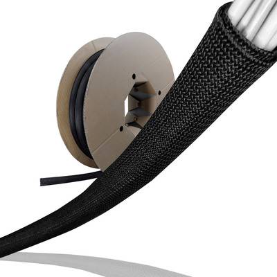 LTC Klettrolle Pro Cable Tube 10m zum Bündeln&Ordnen schwarz LTC Klettrolle Pro Cable Tube 10m zum Bündeln&Ordnen schwarz von Label-the-Cable