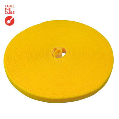 LTC ROLL STRAP Doppelseitige Klettbandrolle -- 25m gelb LTC ROLL STRAP Doppelseitige Klettbandrolle -- 25m gelb von Label-the-Cable