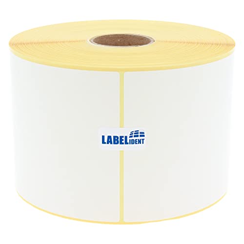 Labelident Versandetiketten DHL, DPD, Fedex, GLS, Hermes, UPS - 100 x 150 mm - 1.000 BPA-freie Thermo-Eco Papier Etiketten auf 1 Rolle(n), 1,57 Zoll (40 mm), Thermodirekt selbstklebend von Labelident