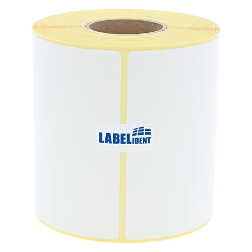 Labelident Versandetiketten DHL, DPD, Fedex, GLS, UPS - 101,6 x 152,4 mm - 320 BPA-freie Thermo-Eco Papier Etiketten auf 1 Rolle(n), 1,57 Zoll (40 mm), Thermodirekt selbstklebend, Trägerperfo. von Labelident