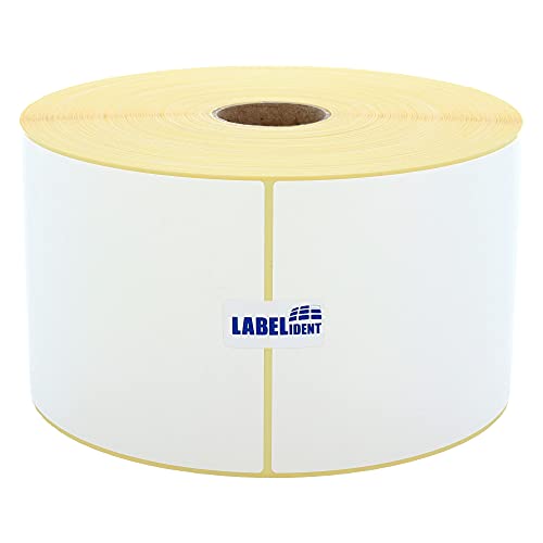 Labelident Versandetiketten DHL - 103 x 199 mm - 1.000 BPA-freie Thermo Eco Etiketten auf 1 Rolle(n), 40 mm (1,57 Zoll) Kern, Thermodirekt selbstklebend, Trägerperfo. von Labelident