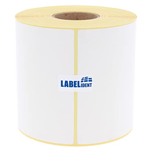 Labelident Versandetiketten DHL - 103 x 199 mm - 400 BPA-freie Thermo-Eco Papier Etiketten auf 1 Rolle(n), 1,57 Zoll (40 mm), Thermodirekt selbstklebend, Trägerperfo. von Labelident