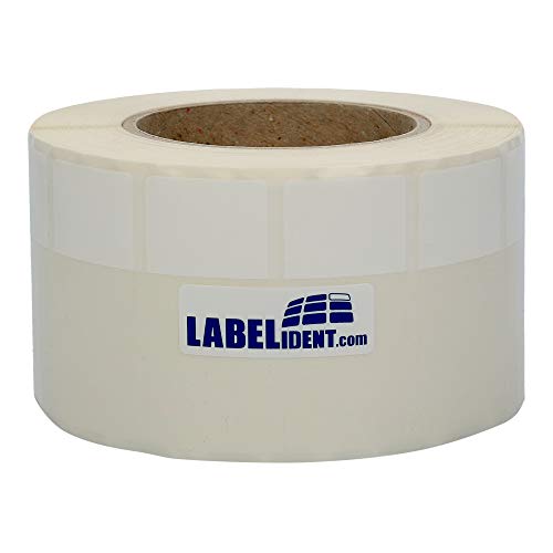 Labelident selbstlaminierende Kabeletiketten ohne black mark, transparent - 70 x 32 mm - 2.000 Kabelmarkierer auf 3 Zoll (76,2 mm) Rolle, für Kabel-Ø 7,9 bis 14,4 mm von Labelident