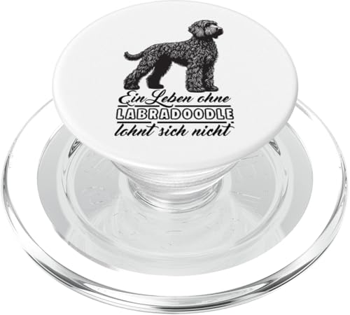 Labradoodle Doodle Hund Herrchen Frauchen Hunde Labradoodle PopSockets PopGrip für MagSafe von Labradoodle Hund Doodle Mama Doodle Mom Geschenk