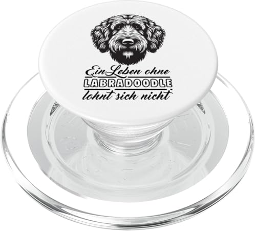 Labradoodle Doodle Hund Herrchen Frauchen Hunde Labradoodle PopSockets PopGrip für MagSafe von Labradoodle Hund Doodle Mama Doodle Mom Geschenk