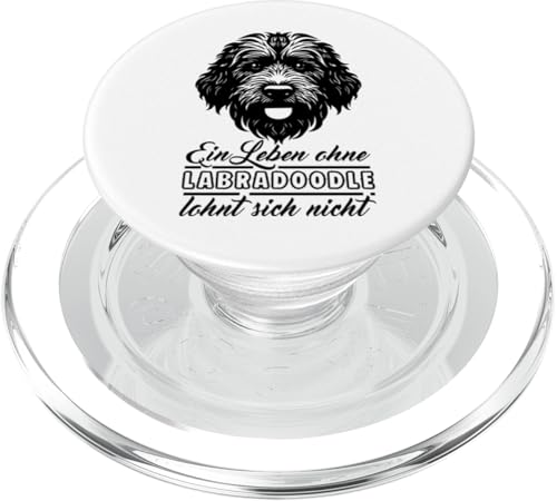 Labradoodle Doodle Hund Herrchen Frauchen Hunde Labradoodle PopSockets PopGrip für MagSafe von Labradoodle Hund Doodle Mama Doodle Mom Geschenk