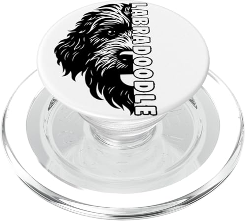 Labradoodle Doodle Hund Herrchen Frauchen Hunde Labradoodle PopSockets PopGrip für MagSafe von Labradoodle Hund Doodle Mama Doodle Mom Geschenk