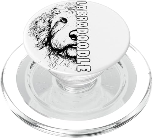 Labradoodle Doodle Hund Herrchen Frauchen Hunde Labradoodle PopSockets PopGrip für MagSafe von Labradoodle Hund Doodle Mama Doodle Mom Geschenk