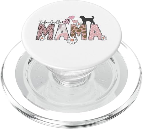 Labradoodle Doodle Hund Herrchen Frauchen Hunde Labradoodle PopSockets PopGrip für MagSafe von Labradoodle Hund Doodle Mama Doodle Mom Geschenk