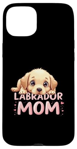 Labrador Mom Dog Lab Mama Süßer Welpe Hülle für iPhone 15 Plus von Labrador Fun Designs