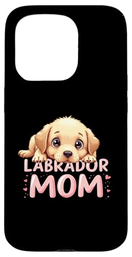 Labrador Mom Dog Lab Mama Süßer Welpe Hülle für iPhone 15 Pro Labrador Mom Dog Lab Mama Süßer Welpe Hülle für iPhone 15 Pro von Labrador Fun Designs