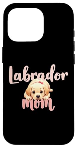 Labrador Mom Dog Lab Mama Süßer Welpe Hülle für iPhone 16 Pro Labrador Mom Dog Lab Mama Süßer Welpe Hülle für iPhone 16 Pro von Labrador Fun Designs